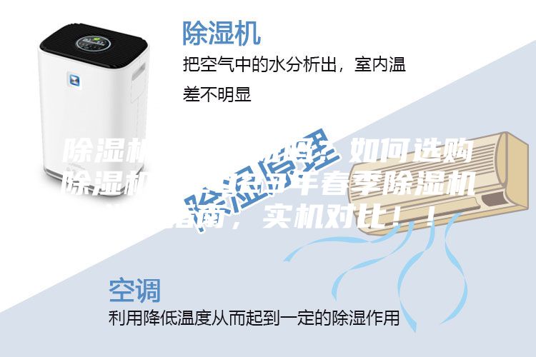 除濕機是智商稅嗎？如何選購除濕機？2023年春季除濕機選購指南，實機對比??！